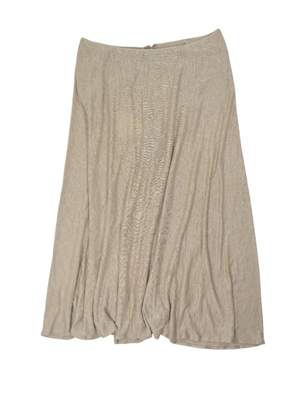 Tae Park Flowy Linen Knit Skort in Natural